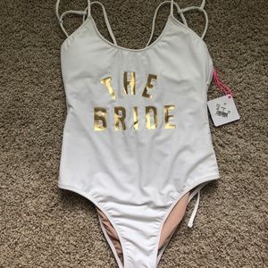 THE BRIDE bathing suit size small